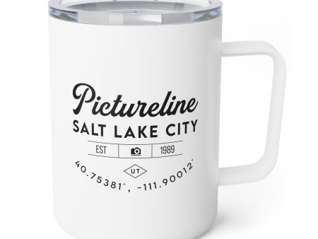 Old School Insulated Coffee Mug, 10oz Sale