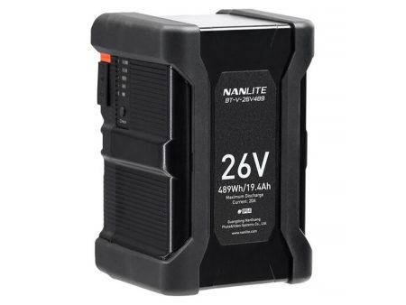 Nanlite 26V 489Wh V-Mount Battery For Cheap