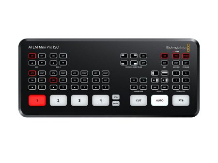 Blackmagic Design ATEM Mini Pro ISO HDMI Live Stream Switcher *OPEN BOX* Online