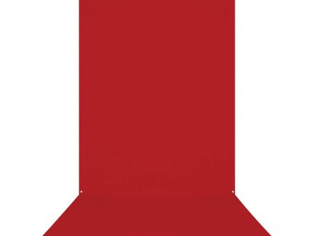 Westcott X-Drop Wrinkle-Resistant Backdrop - Scarlet Red (5  x 12 ) Online