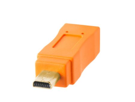 Tether Tools TetherPro USB 2.0 to Mini-B 8-Pin, 15  (4.6m), ORG For Cheap