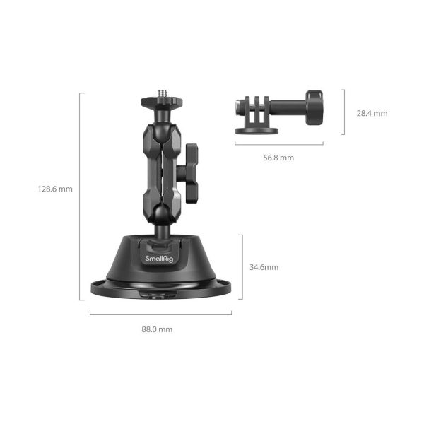 SmallRig SC-1K Portable Suction Cup Mount for Action Cameras Hot on Sale