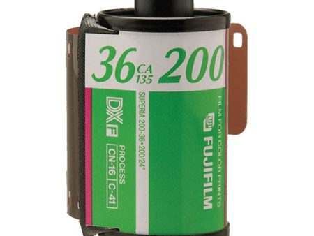 Fujifilm Fujicolor 200 Color Negative 35mm Film, 36 Exposures (One Roll) Online Hot Sale