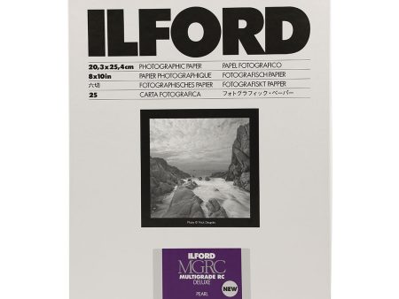 Ilford Multigrade RC Deluxe Pearl 8X10 25 Supply