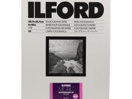 Ilford Multigrade RC Deluxe Glossy 8x10 25 Online Sale