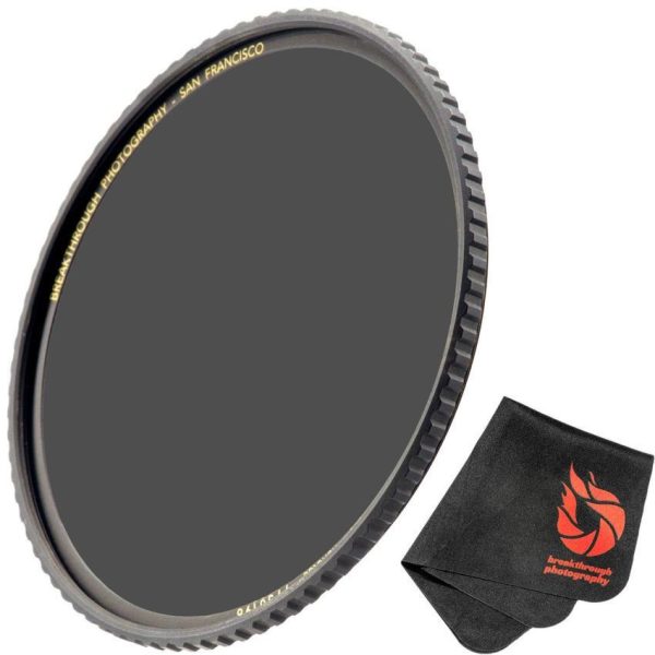 Breakthrough Photography 58mm X4 Neutral Density 3.0 Filter (10-Stop) Fashion