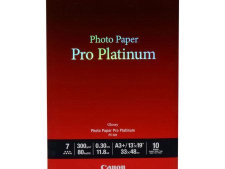 Canon Photo Paper Pro Platinum 13x19  (10) For Sale