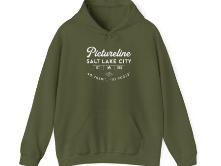 Old School Pictureline Unisex Hooded Sweatshirt (Front Design) Sale