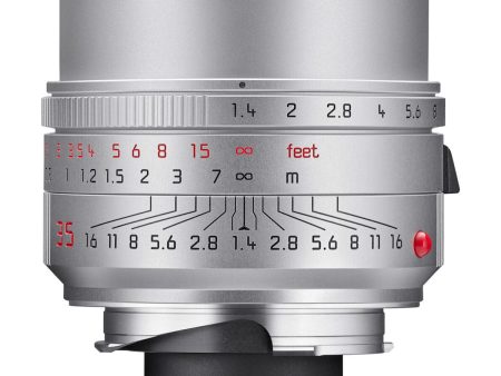 Leica 35mm f 1.4 Summilux-M ASPH Lens (Silver) Fashion