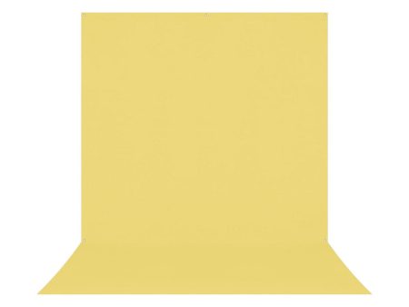 Westcott X-Drop Pro Wrinkle-Resistant Backdrop - Canary Yellow (8  x 13 ) Online Hot Sale