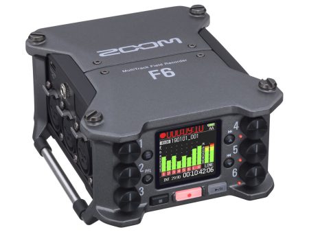 Zoom F6 6-Input   14-Track Multi Track Field Recorder Hot on Sale