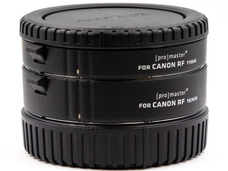 ProMaster Macro Extension Tube Set for Canon RF Online now