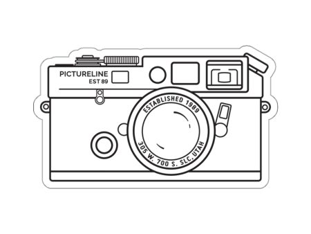 Vintage Camera 35mm Sticker For Discount