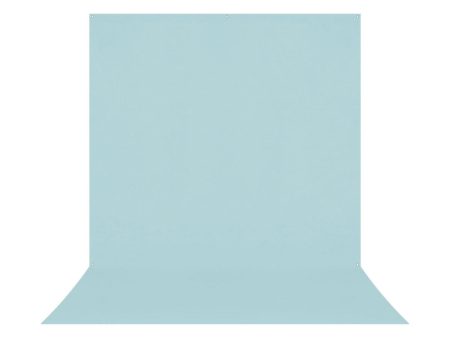 Westcott X-Drop Pro Wrinkle-Resistant Backdrop - Pastel Blue (8  x 13 ) Online now