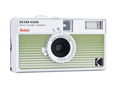 Kodak H35N 1 2 Frame Film Camera - Green Supply