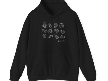 Multi-Camera Unisex Hooded Sweatshirt Hot on Sale