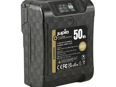 Jupio ProLine Extreme 50 V-Mount Battery (14.8V, 50Wh) For Discount