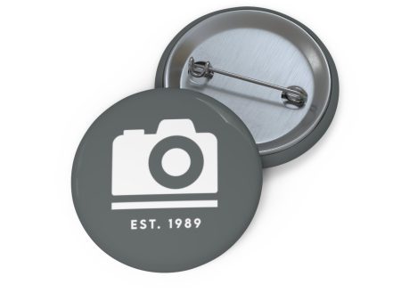 Pictureline Logo Pin - Gray Online Hot Sale