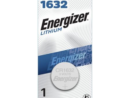 Energizer CR1632 Coin Lithium Battery (3V, 130mAh) For Sale