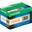 Fujichrome Velvia 50 135-36 Film (One Roll) Online