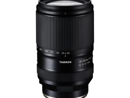 Tamron 28-300mm f 4-7.1 Di III VC VXD Lens for Sony FE Fashion