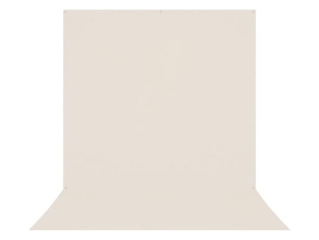 Westcott X-Drop Pro Wrinkle-Resistant Backdrop - Buttermilk White (8  x 13 ) Supply